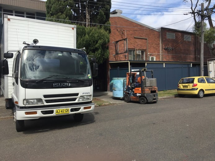 Sydney House Removalists trucks lined up and ready